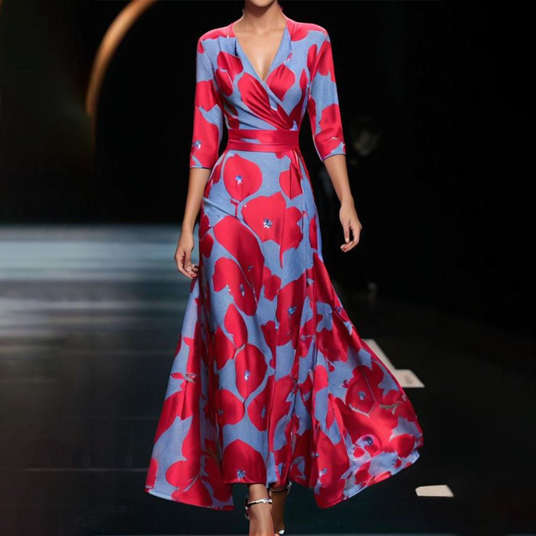 Jessica™ | Trendiges Bedrucktes Kleid