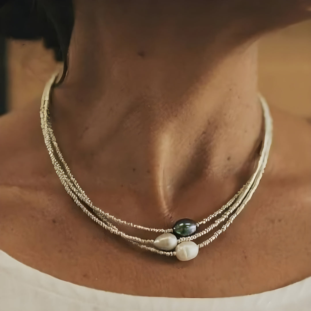 Desiree™ | Vintage Natural Pearl Necklace