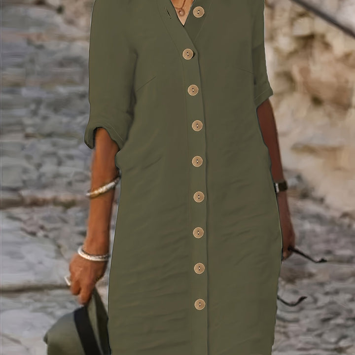 Adele | Shirt Dress