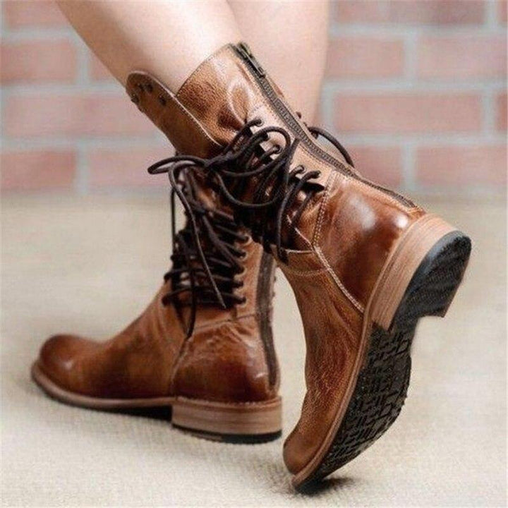 Bonnie™ Leather Ankle Boots