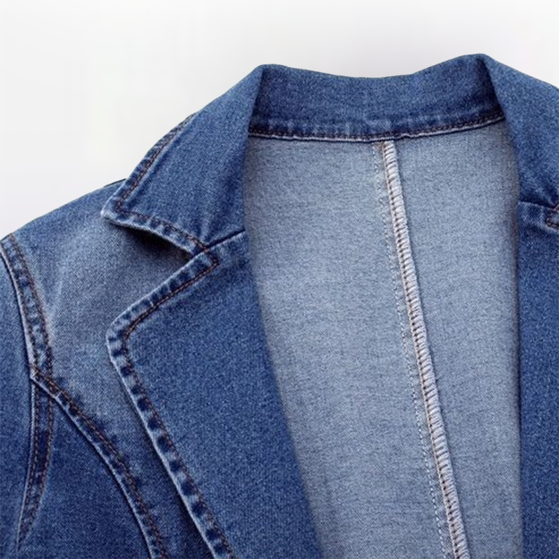 Anna™ | Klassischer Denim Blazer für Damen
