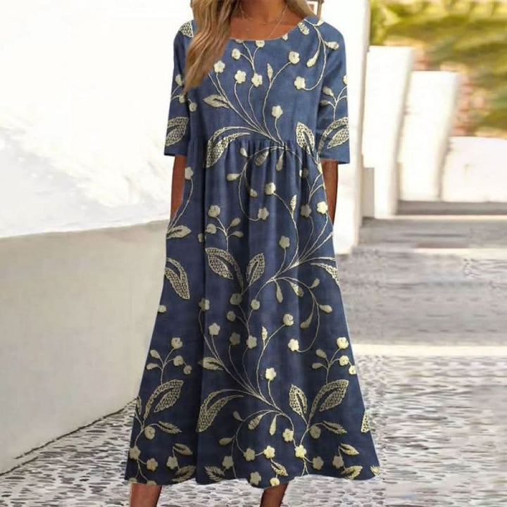 Gian | Entspanntes Midi-Kleid