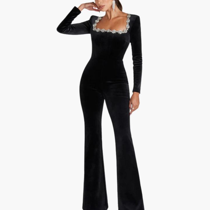 Ruby | Schwarzer Jumpsuit