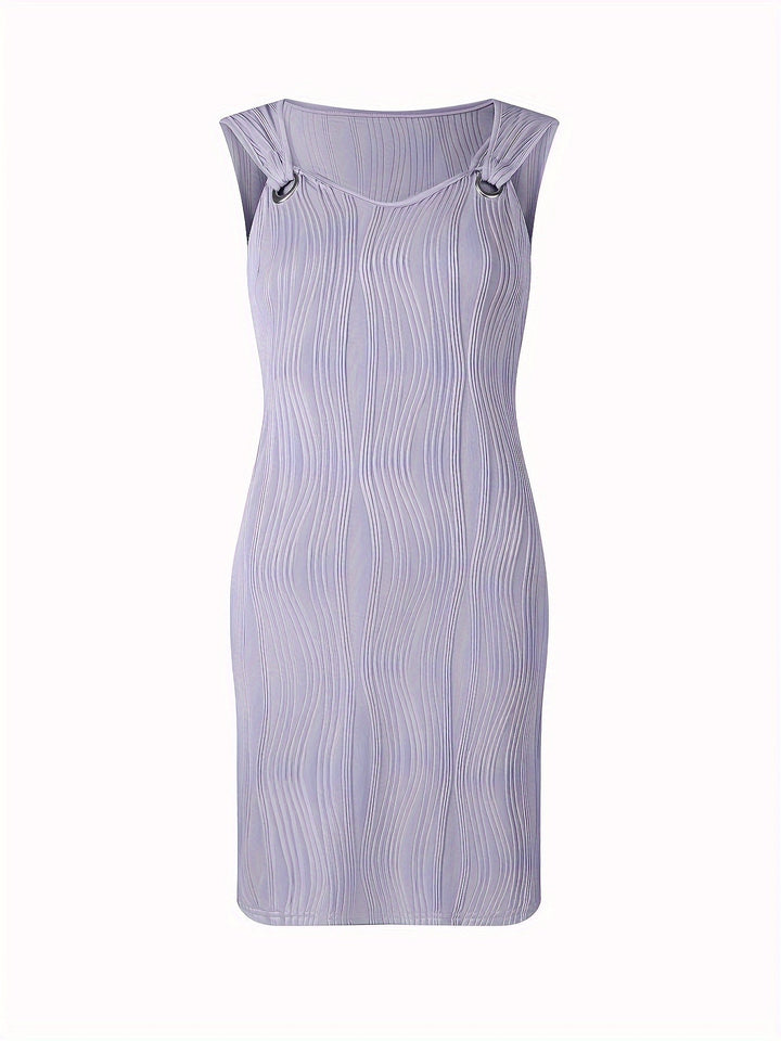Vance | Kleid mit strukturiertem Ring-Design