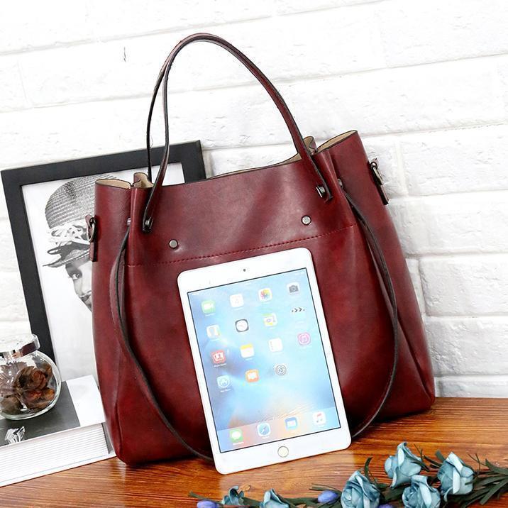 Sutton - Elegantes 4-teiliges Retro-Taschen-Set