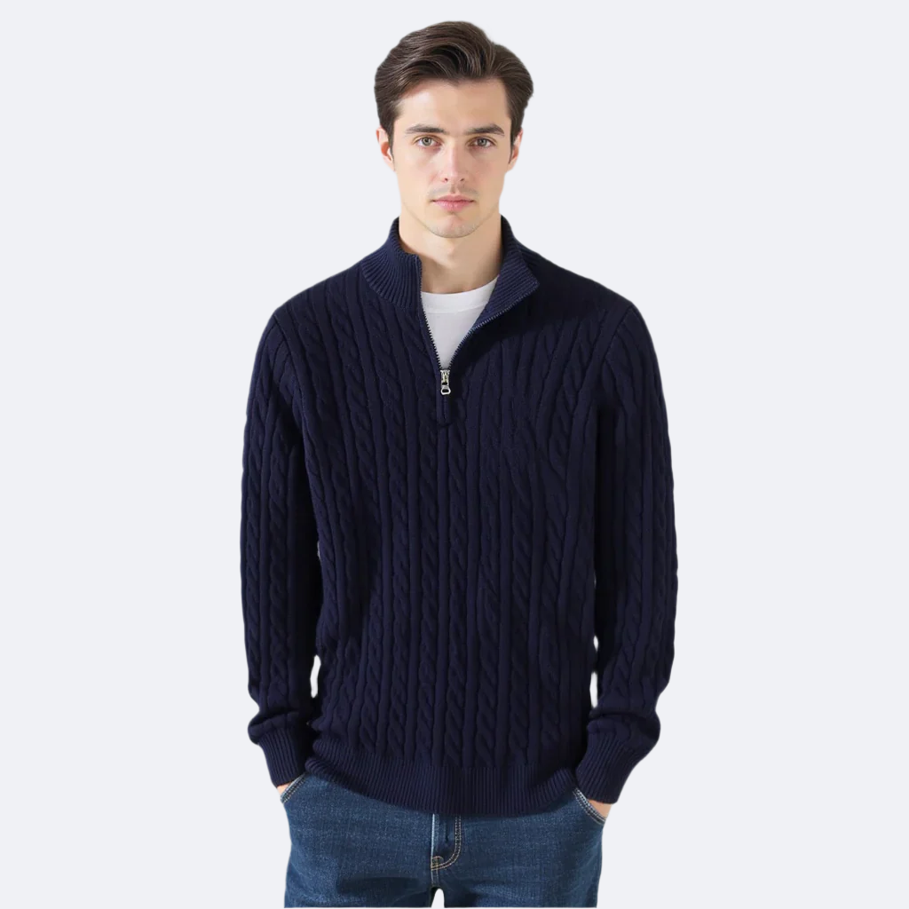PAOLO | Half Zip Premium Sweater