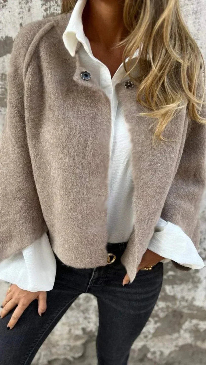 Olivia™ | Elegante Wollmantel