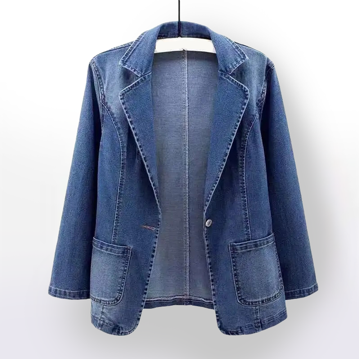 Anna™ | Klassischer Denim Blazer für Damen