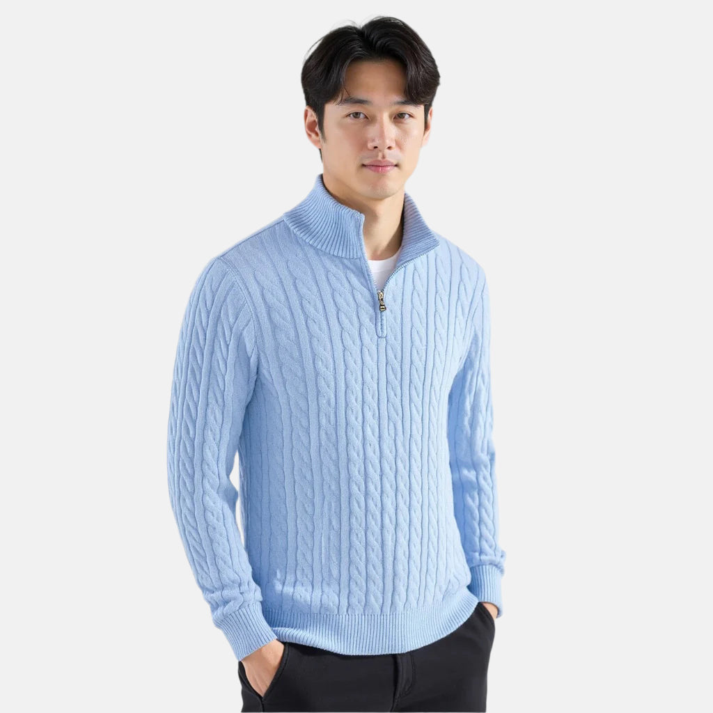 PAOLO | Half Zip Premium Sweater