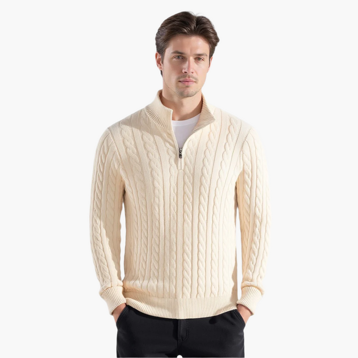 PAOLO | Half Zip Premium Sweater
