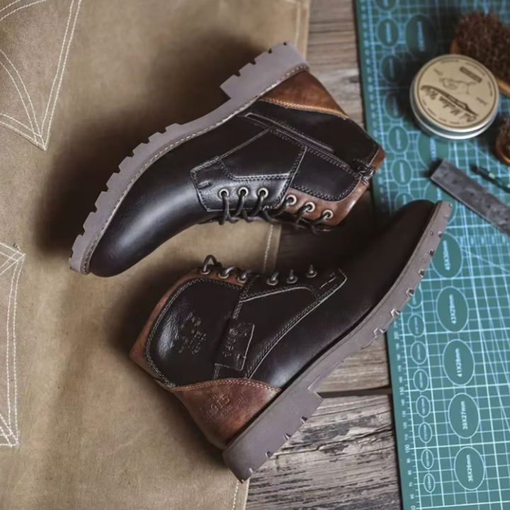 Aaron™ | Herrenstiefel aus Vintage-Leder