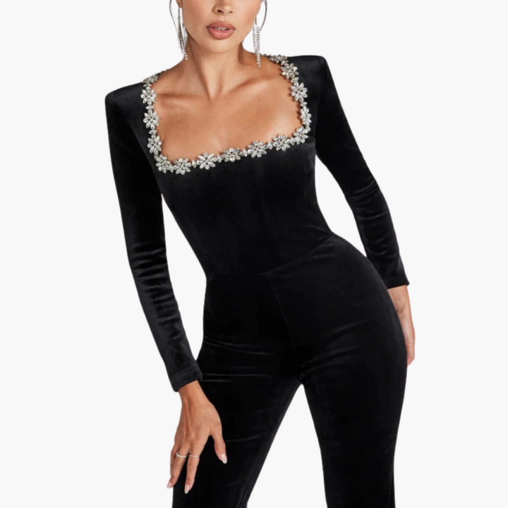 Ruby | Schwarzer Jumpsuit