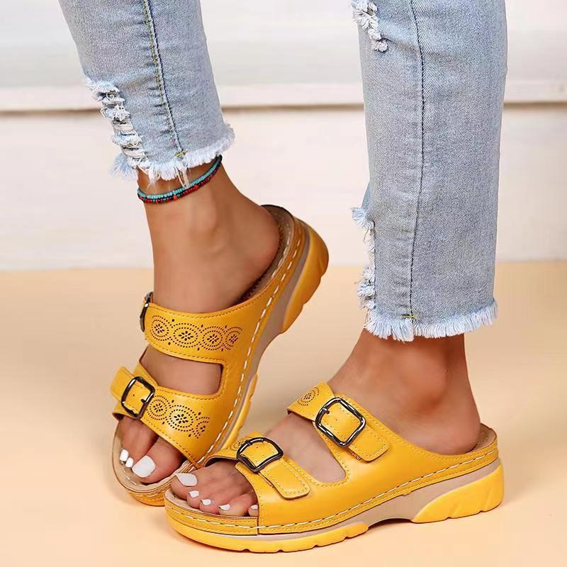Liv™ | Hochwertige Leder-Orthopädische Sandalen