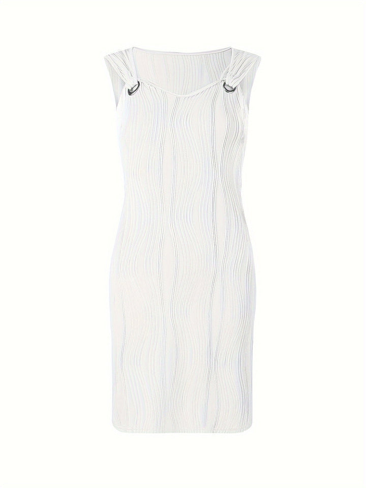 Vance | Kleid mit strukturiertem Ring-Design