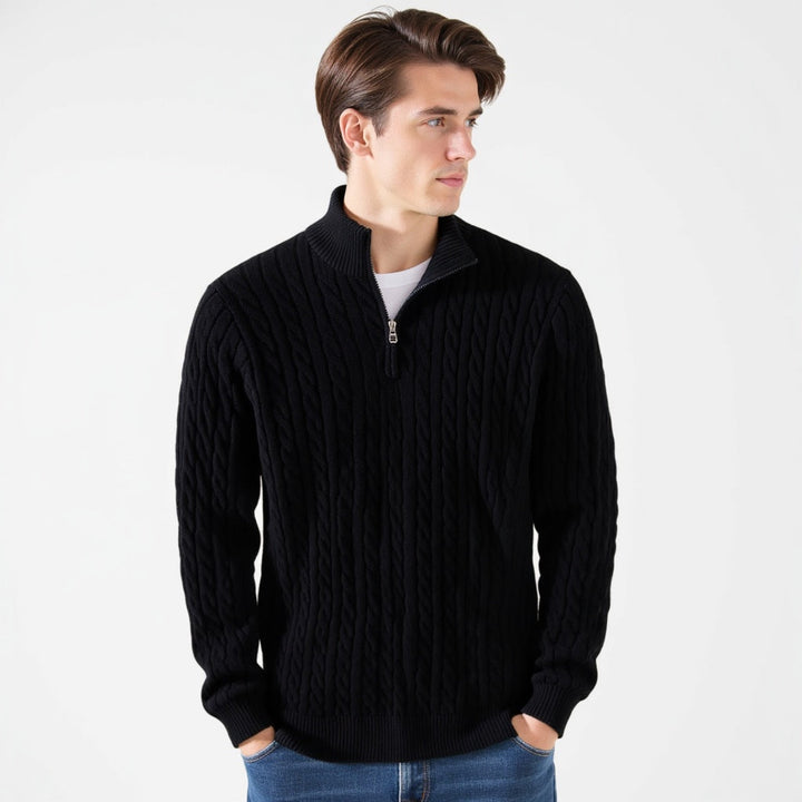 PAOLO | Half Zip Premium Sweater