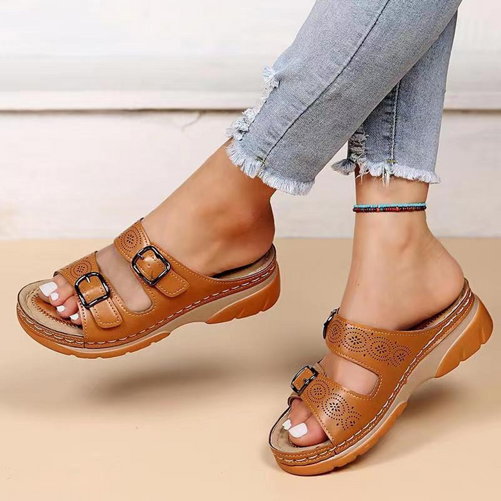Liv™ | Hochwertige Leder-Orthopädische Sandalen