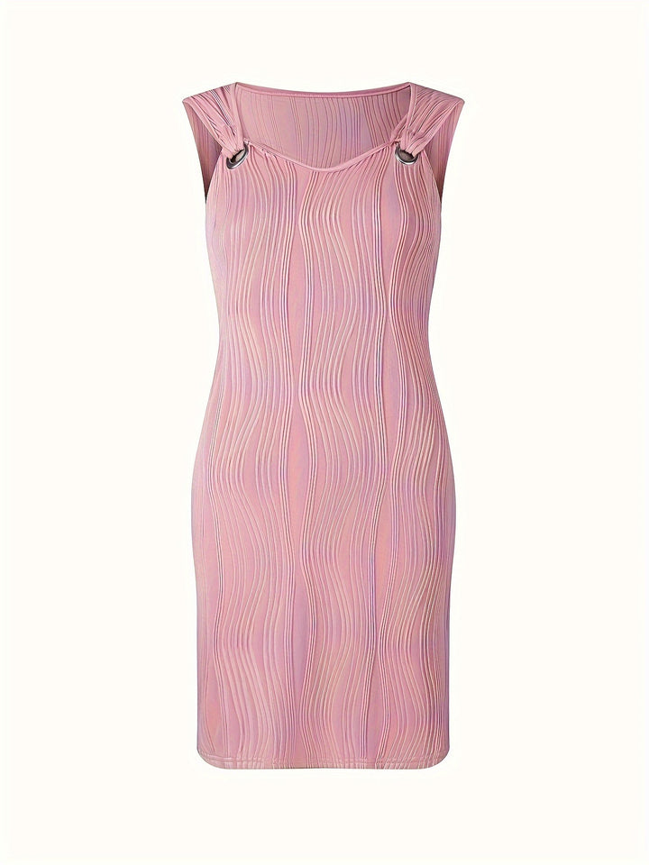 Vance | Kleid mit strukturiertem Ring-Design