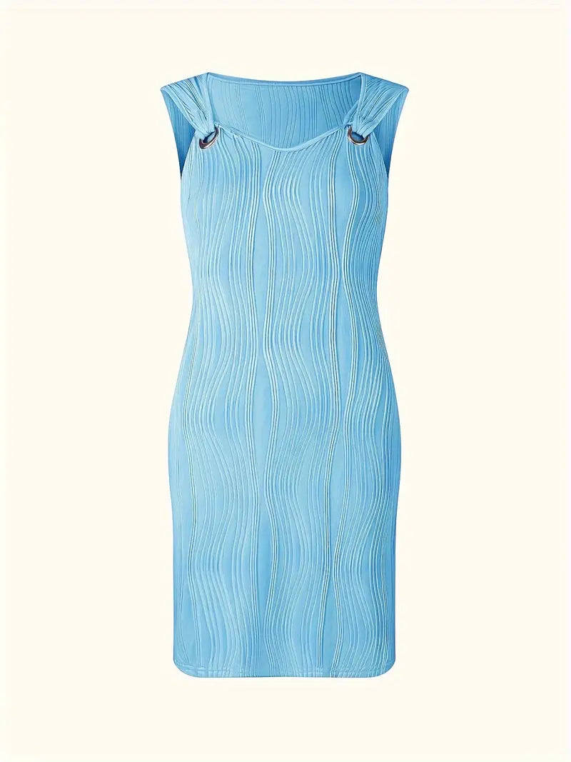 Vance | Kleid mit strukturiertem Ring-Design