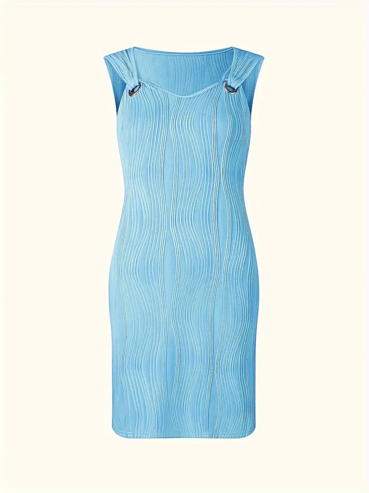 Vance | Kleid mit strukturiertem Ring-Design