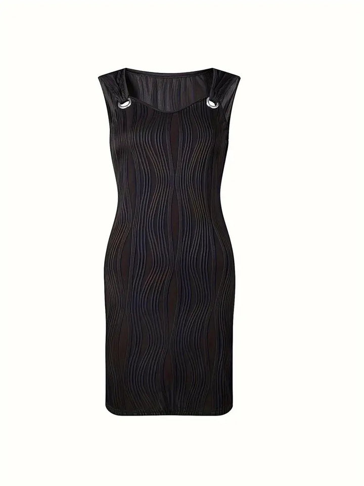 Vance | Kleid mit strukturiertem Ring-Design