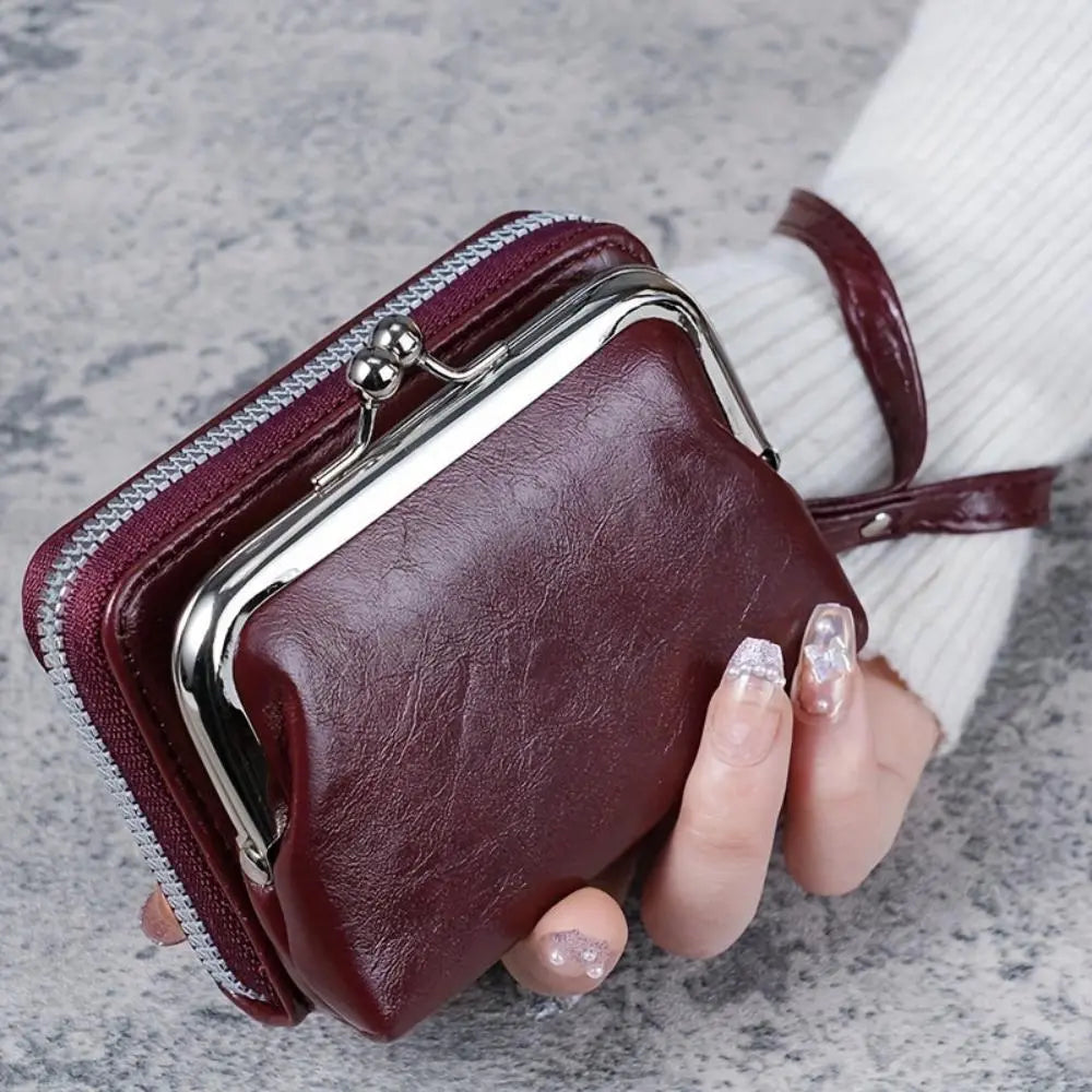 Amelie Vintage Kiss-Lock Coin Purse