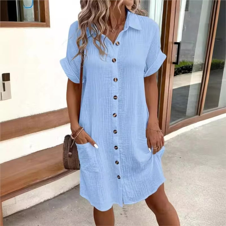 Carol | Kurzarm Kleid