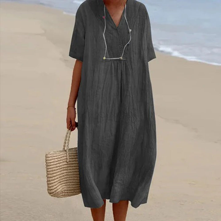 Karen | Lässiges Midi-Kleid