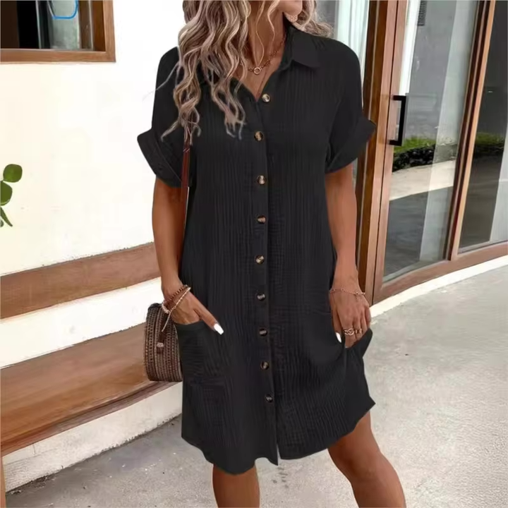 Carol | Kurzarm Kleid
