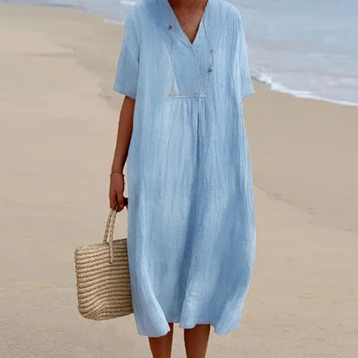 Karen | Lässiges Midi-Kleid