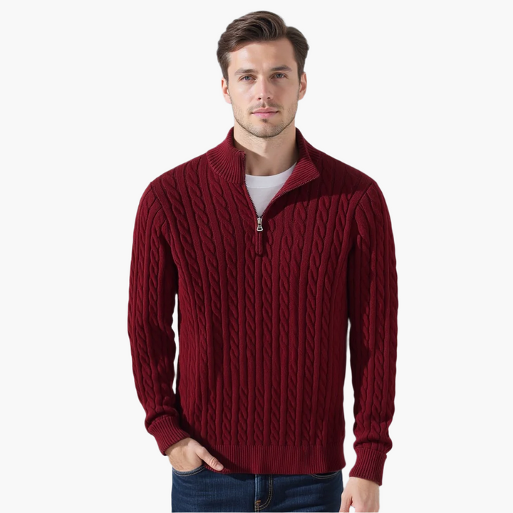 PAOLO | Half Zip Premium Sweater