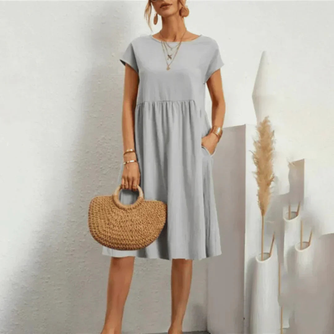 Roxanne | Lässiges Midi-Kleid