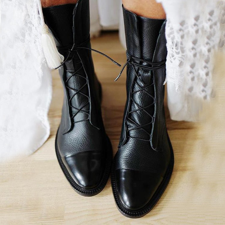 Harper™ | Elegante Lederstiefel für höchsten Komfort