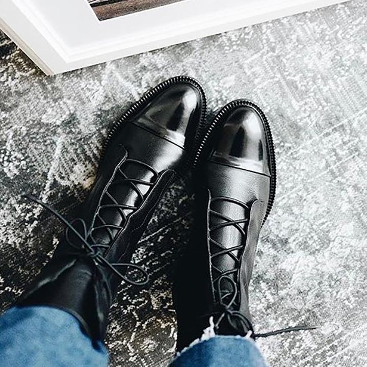 Harper™ | Elegante Lederstiefel für höchsten Komfort