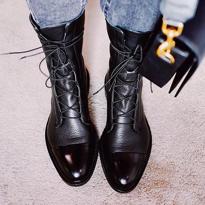 Harper™ | Elegante Lederstiefel für höchsten Komfort