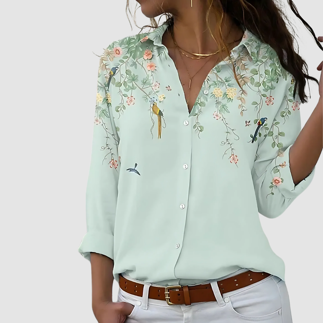 Noa™ Klassische Soft-Bluse