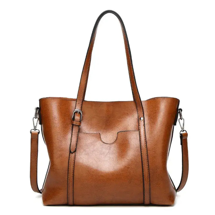 Kelleys Stilvolle Raffinesse | Exquisite Lederhandtasche