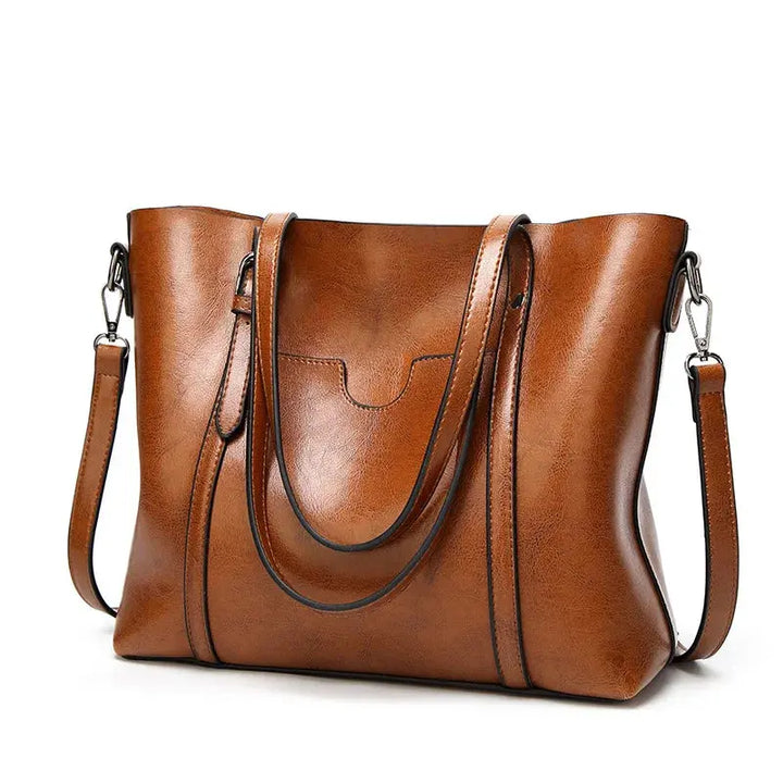 Kelleys Stilvolle Raffinesse | Exquisite Lederhandtasche