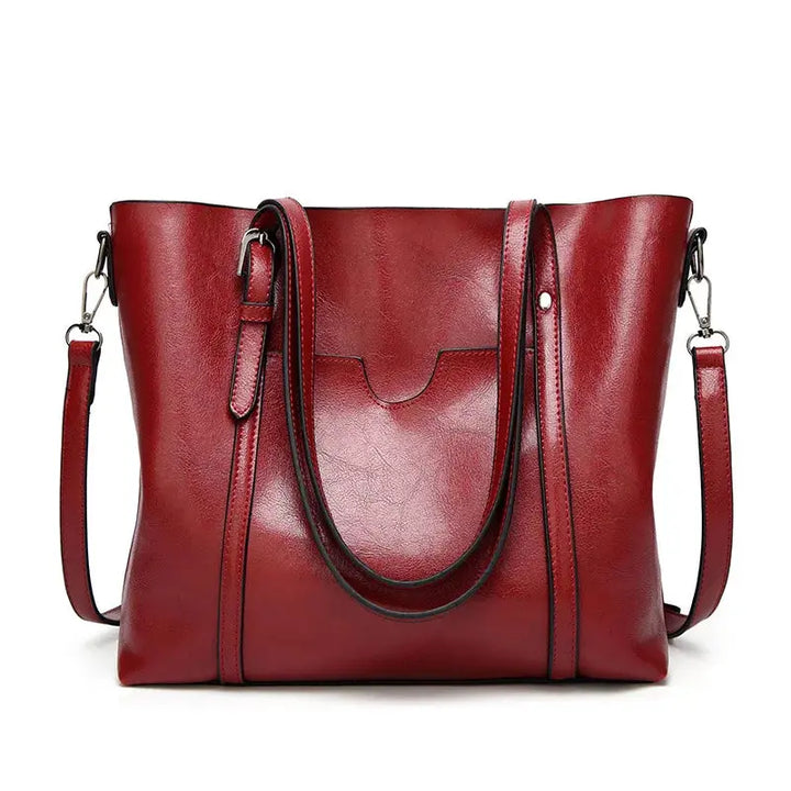 Kelleys Stilvolle Raffinesse | Exquisite Lederhandtasche