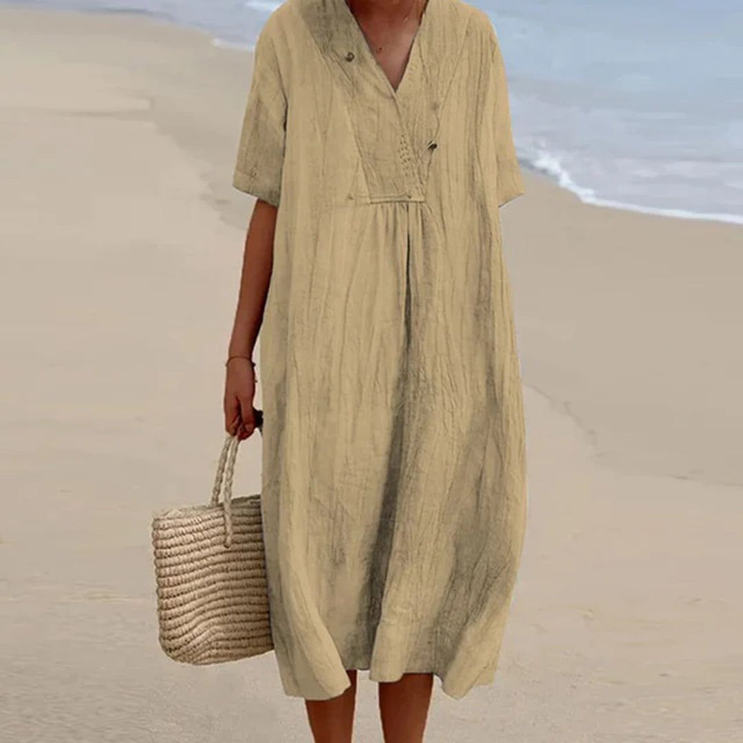 Karen | Lässiges Midi-Kleid
