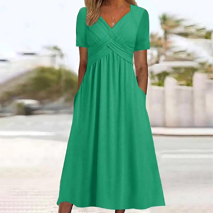 Serena | Stilvolles Midi-Kleid