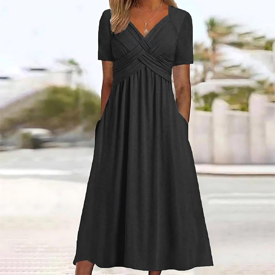 Serena | Stilvolles Midi-Kleid