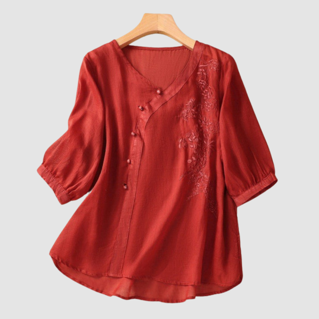 Loraine™ Elegante Atmungsaktive Bluse