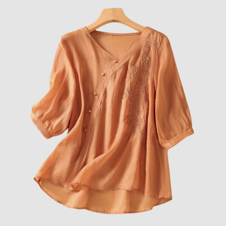 Loraine™ Elegante Atmungsaktive Bluse