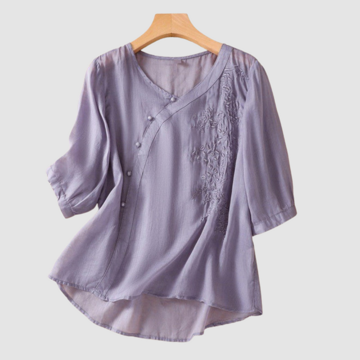 Loraine™ Elegante Atmungsaktive Bluse