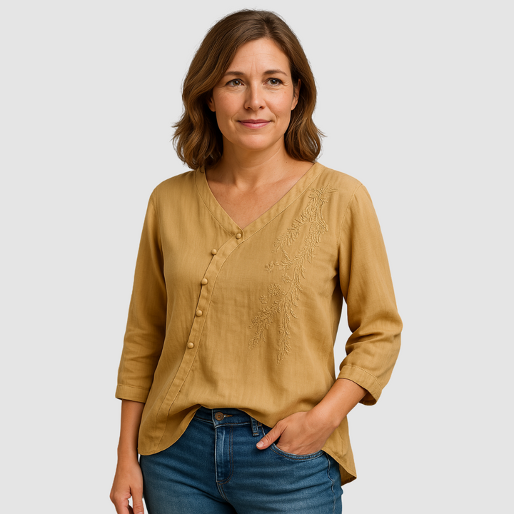 Loraine™ Elegante Atmungsaktive Bluse