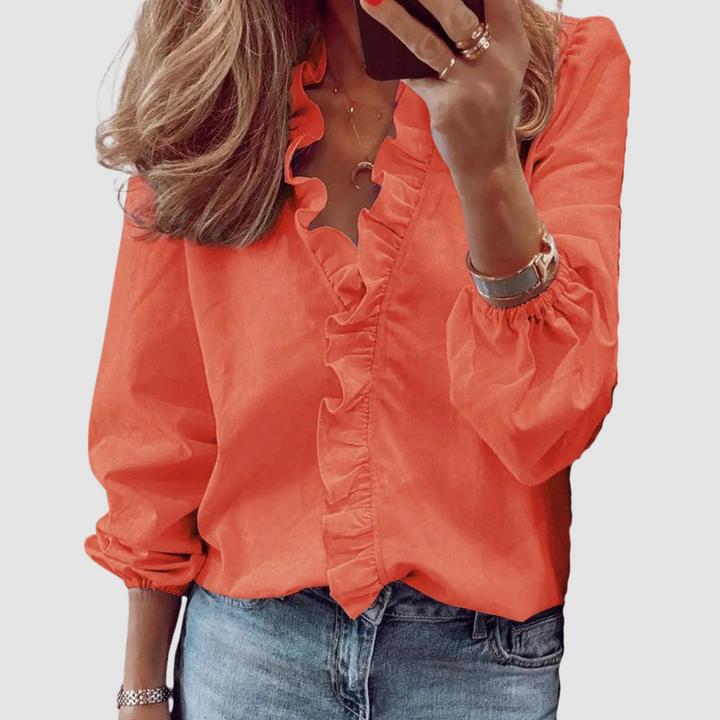 Chaya™ Elegante Atmungsaktive Bluse