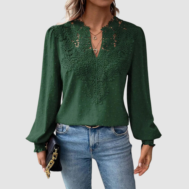 SONDRA | ELEGANT LACE BLOUSE