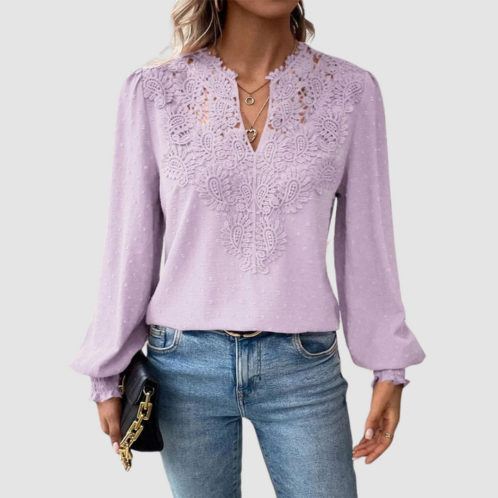 SONDRA | ELEGANT LACE BLOUSE