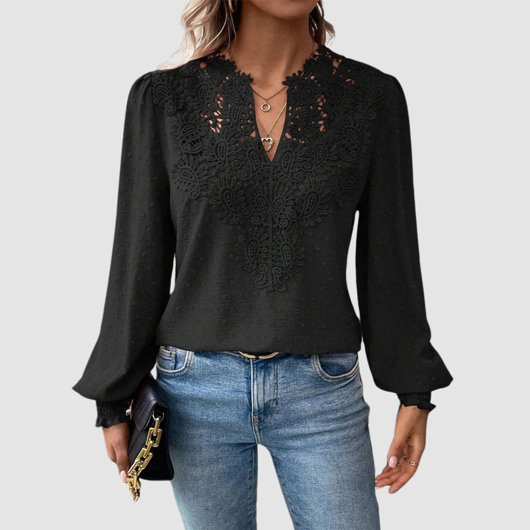 SONDRA | ELEGANT LACE BLOUSE