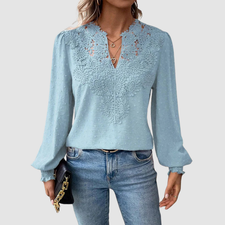 SONDRA | ELEGANT LACE BLOUSE